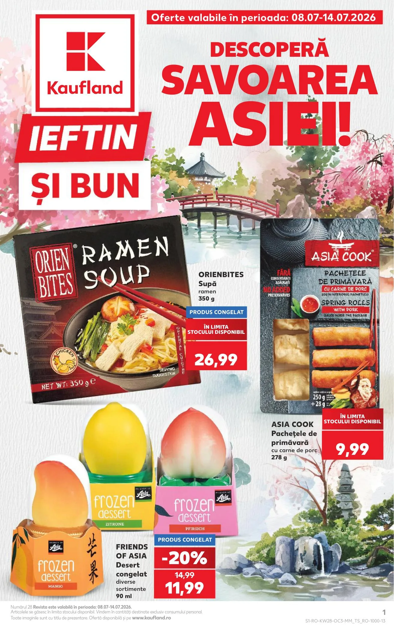 Kaufland akciós újság Románia Azsiai het 07.08–07.14