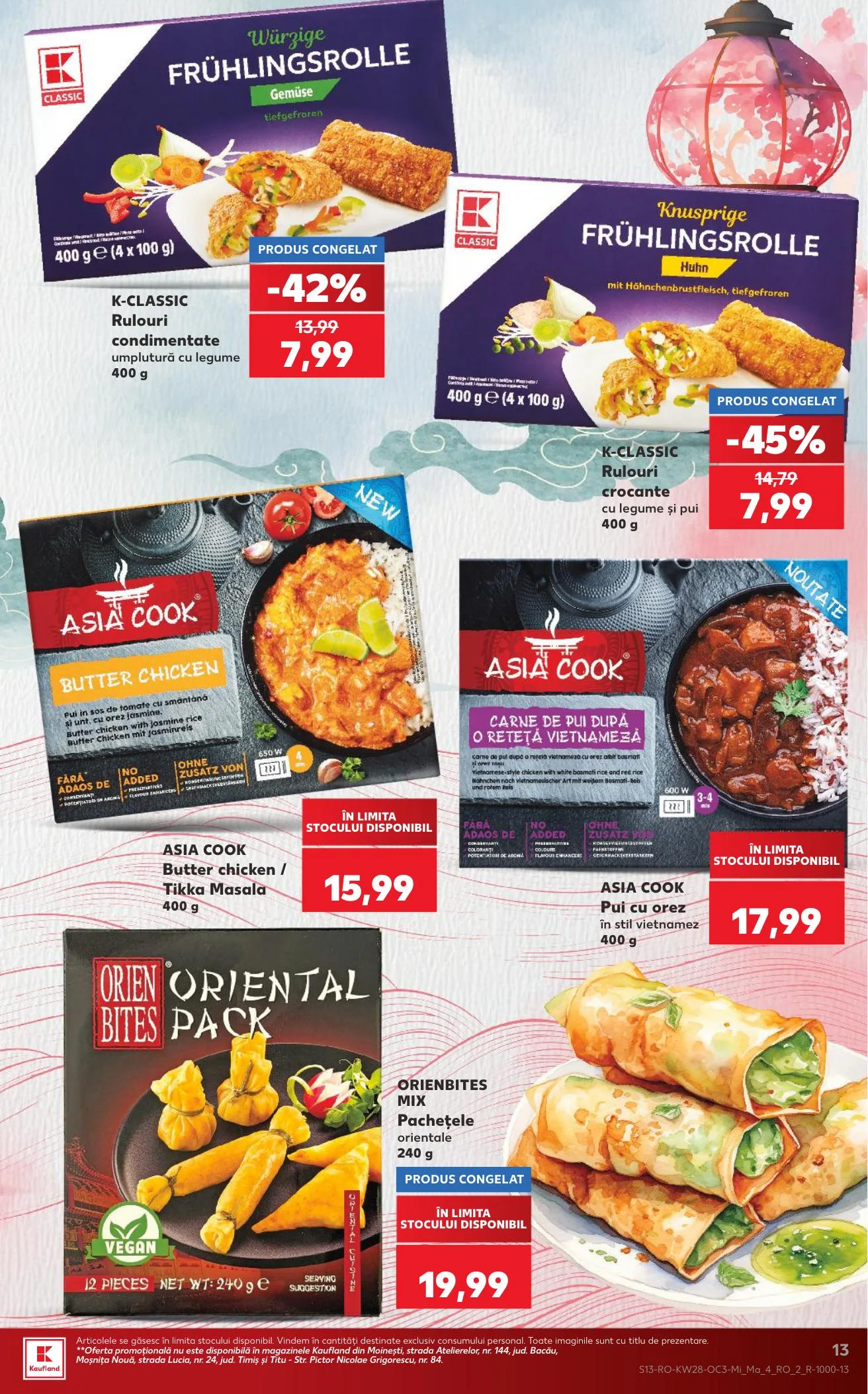 Kaufland akciós újság Románia Azsiai het 07.08–07.14 – 13. oldal