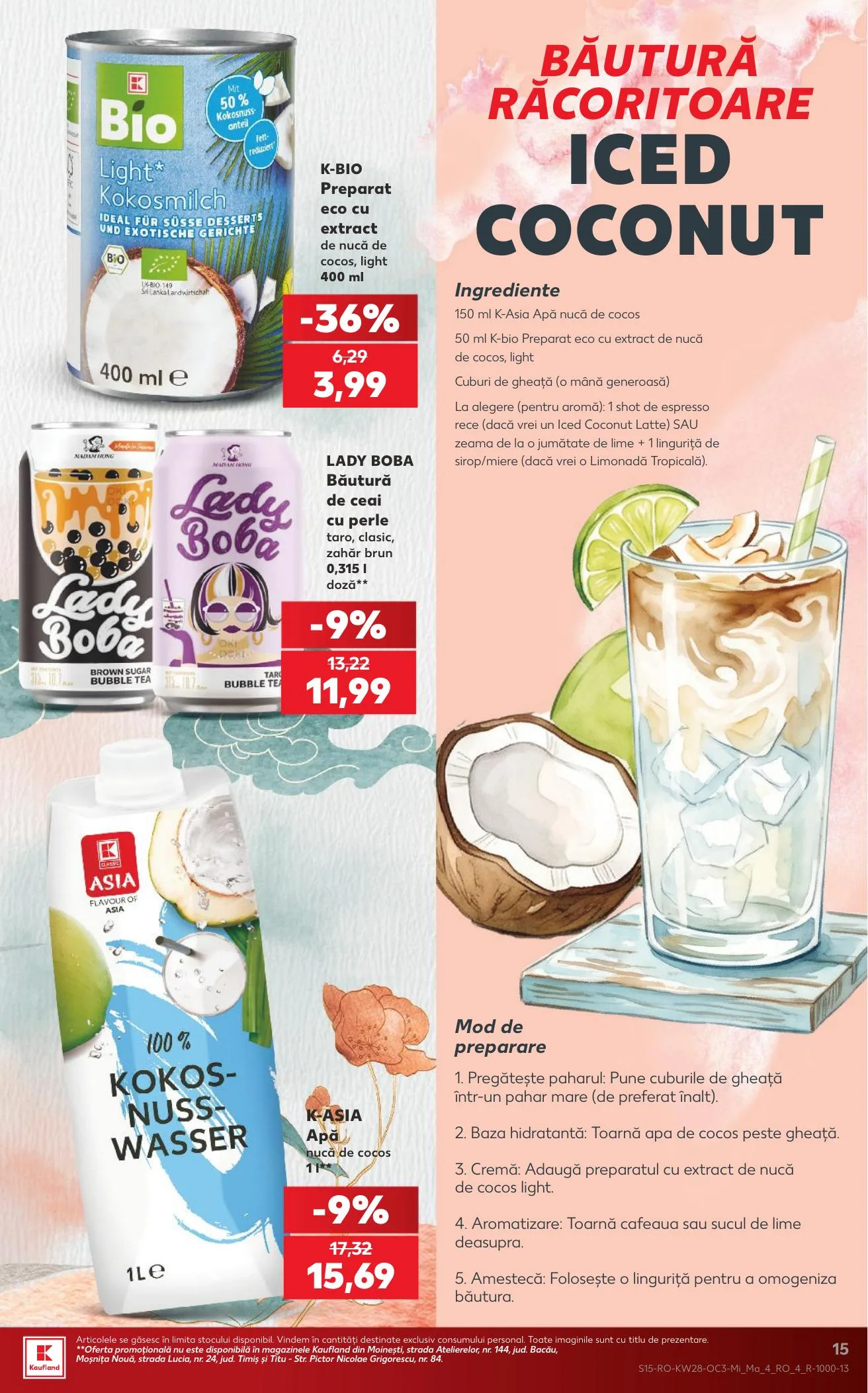 Kaufland akciós újság Románia Azsiai het 07.08–07.14 – 15. oldal