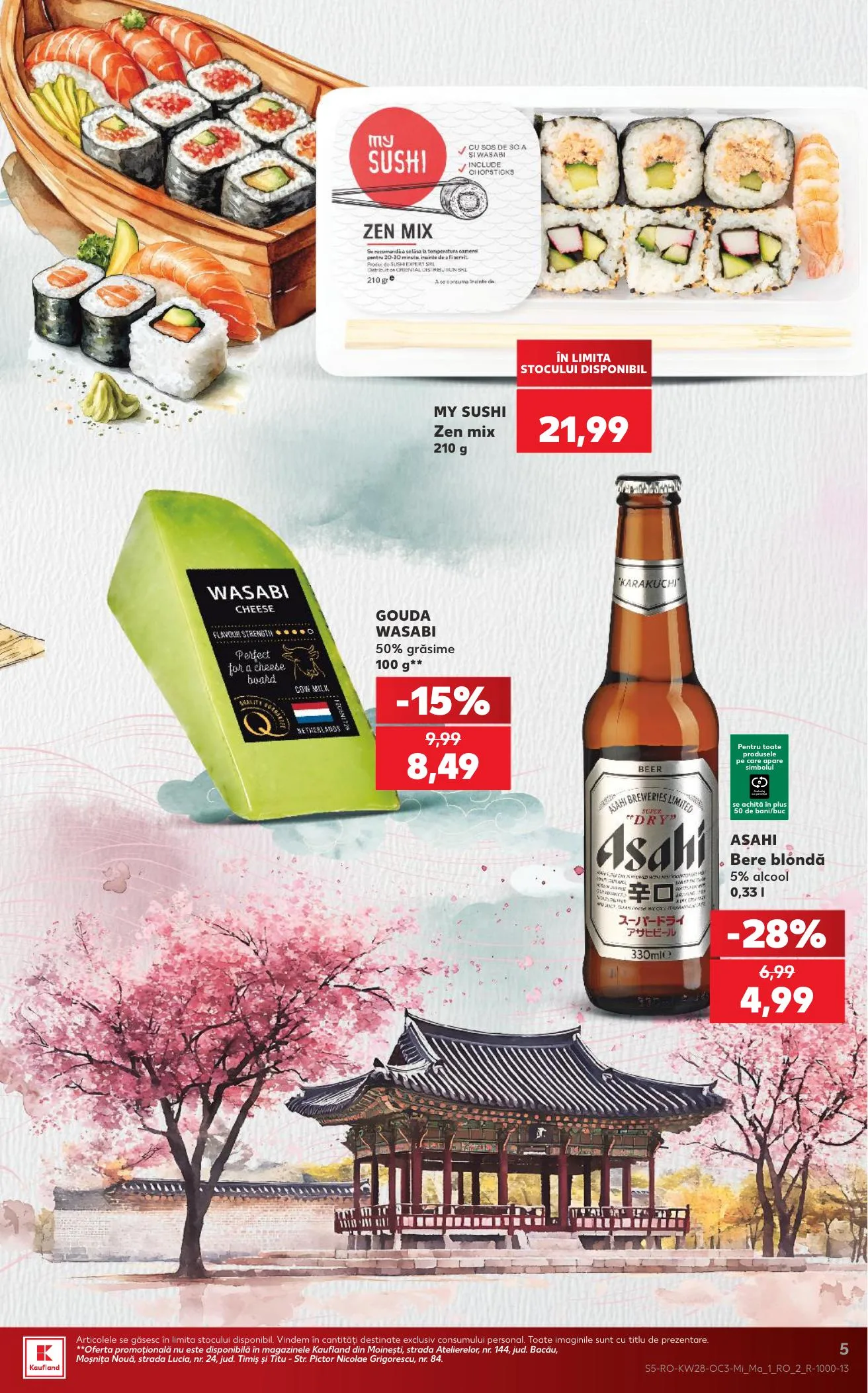 Kaufland akciós újság Románia Azsiai het 07.08–07.14 – 5. oldal