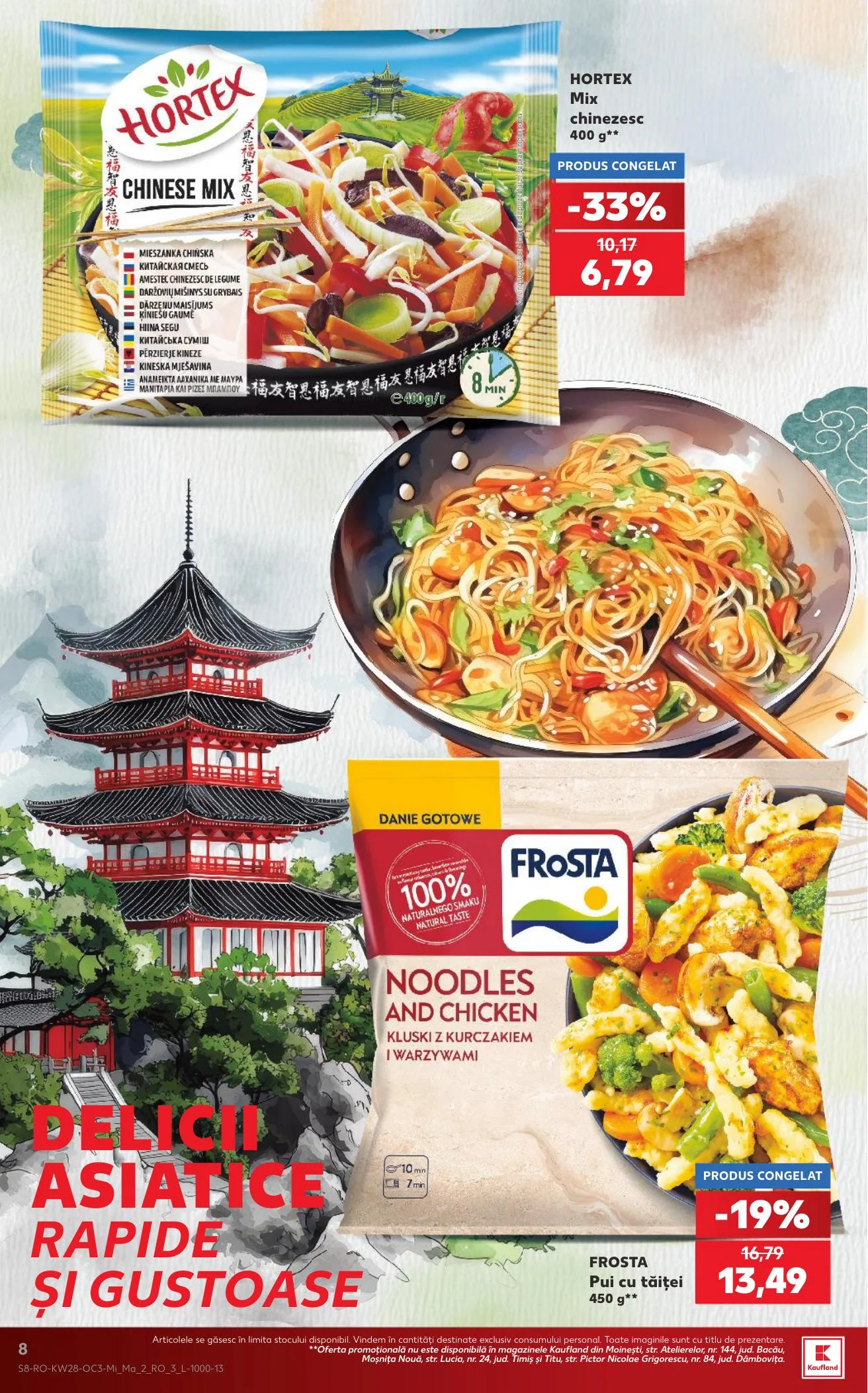 Kaufland akciós újság Románia Azsiai het 07.08–07.14 – 8. oldal