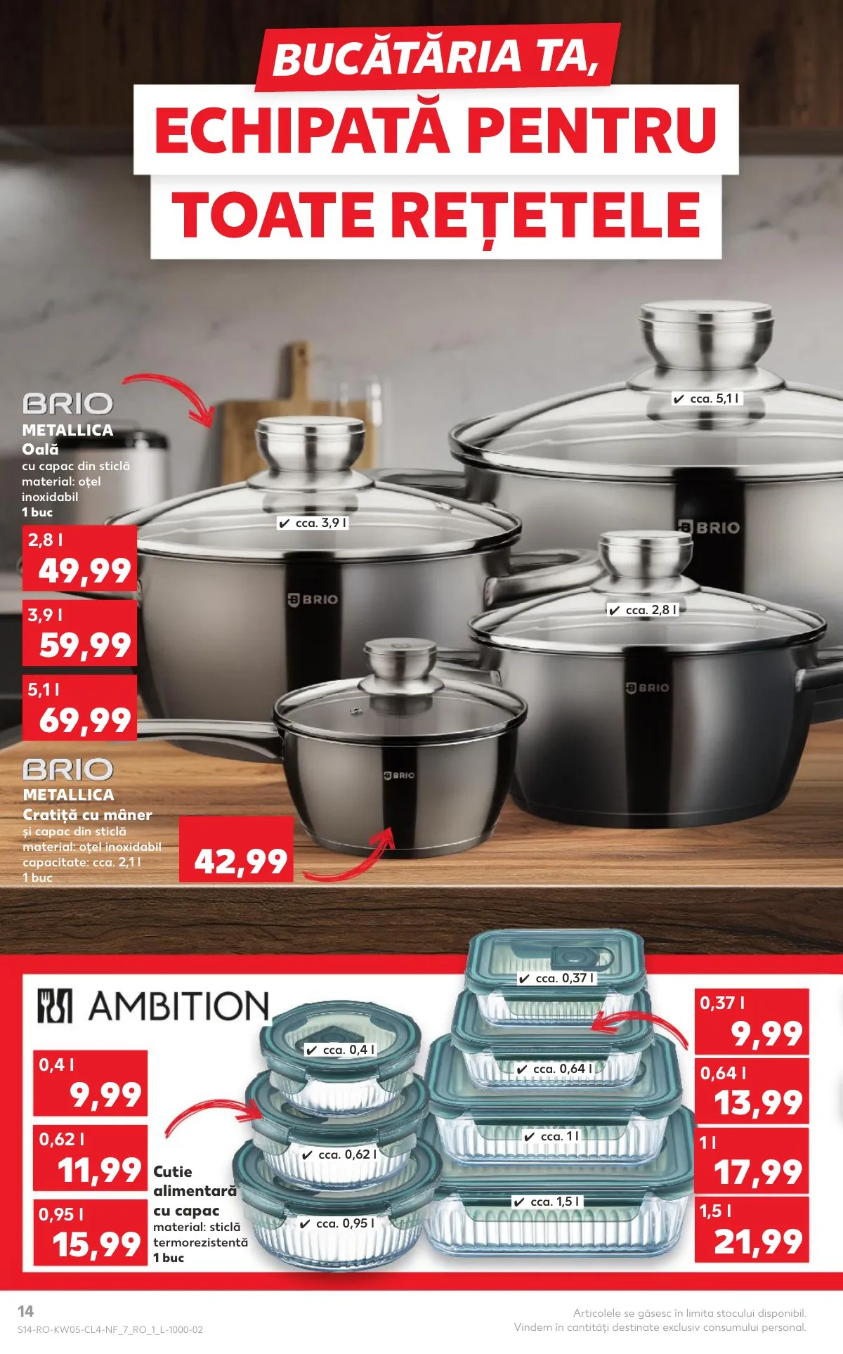 Kaufland akciós újság Románia Barkacs 01.28–02.03 – 14. oldal