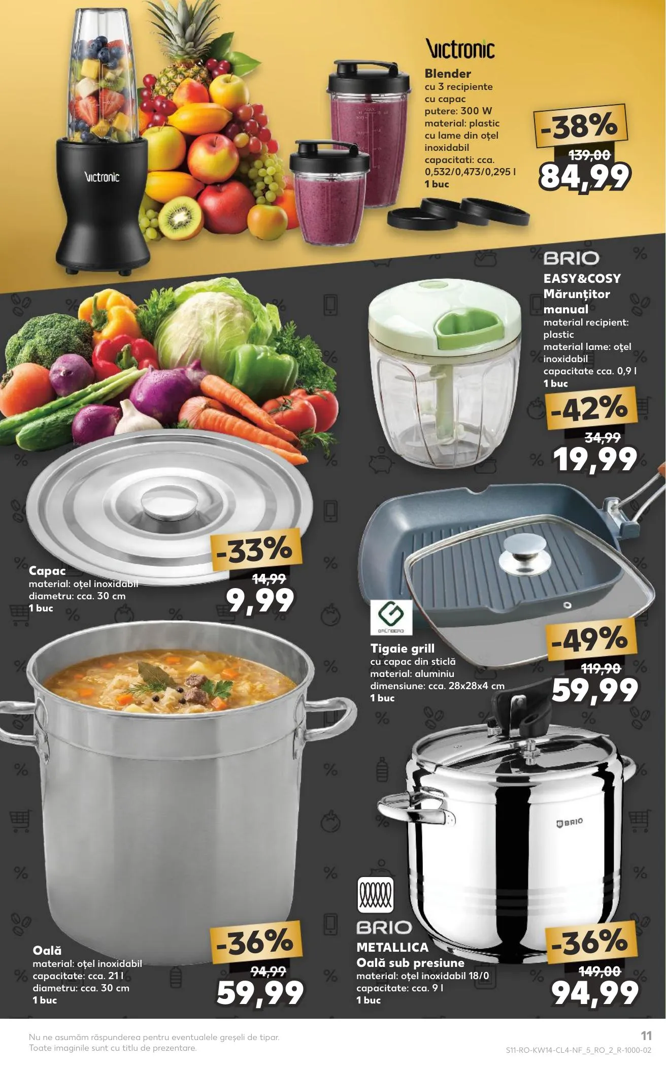 Kaufland akciós újság Románia Black Friday 04.01–04.07 – 11. oldal