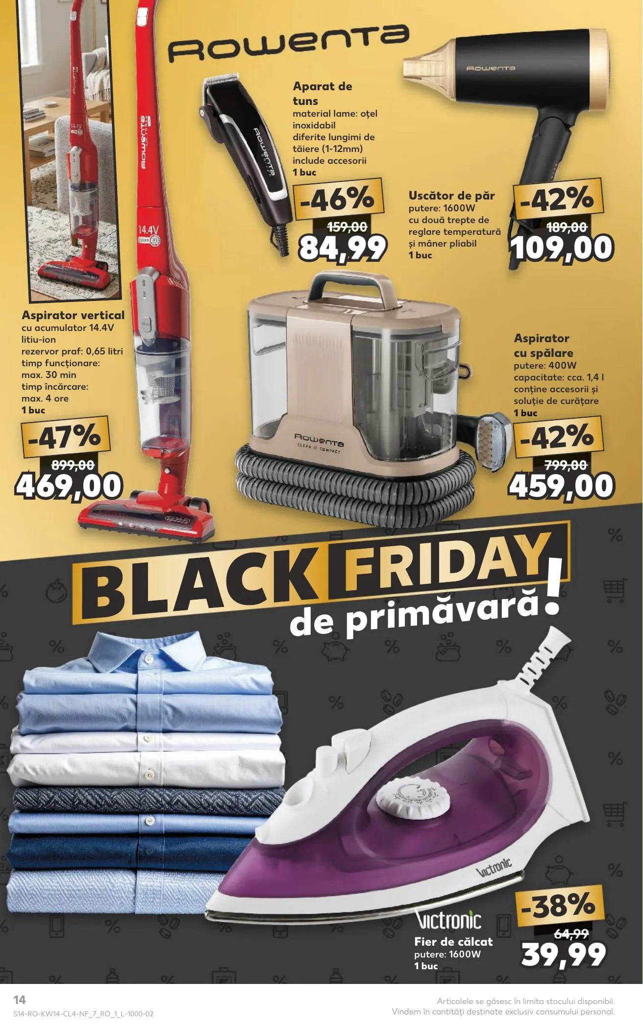 Kaufland akciós újság Románia Black Friday 04.01–04.07 – 14. oldal