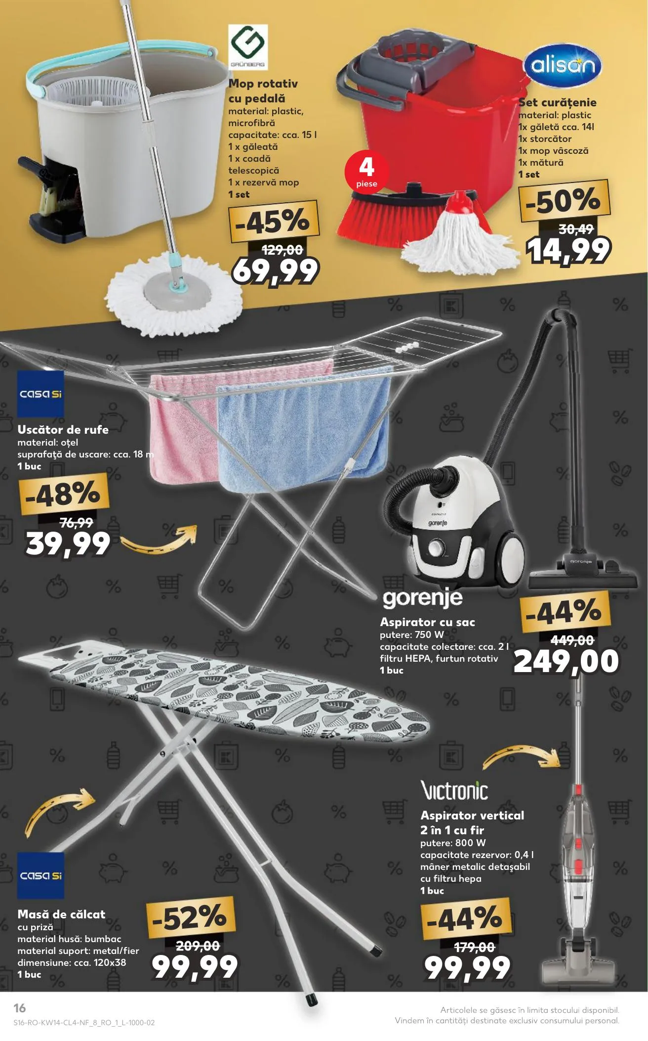 Kaufland akciós újság Románia Black Friday 04.01–04.07 – 16. oldal