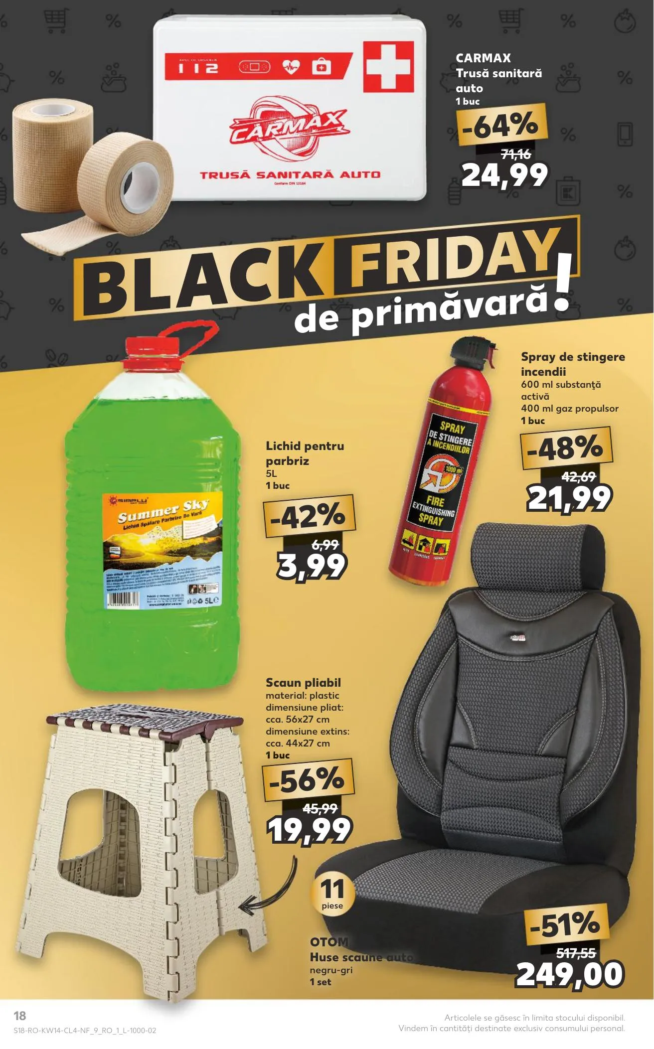 Kaufland akciós újság Románia Black Friday 04.01–04.07 – 18. oldal