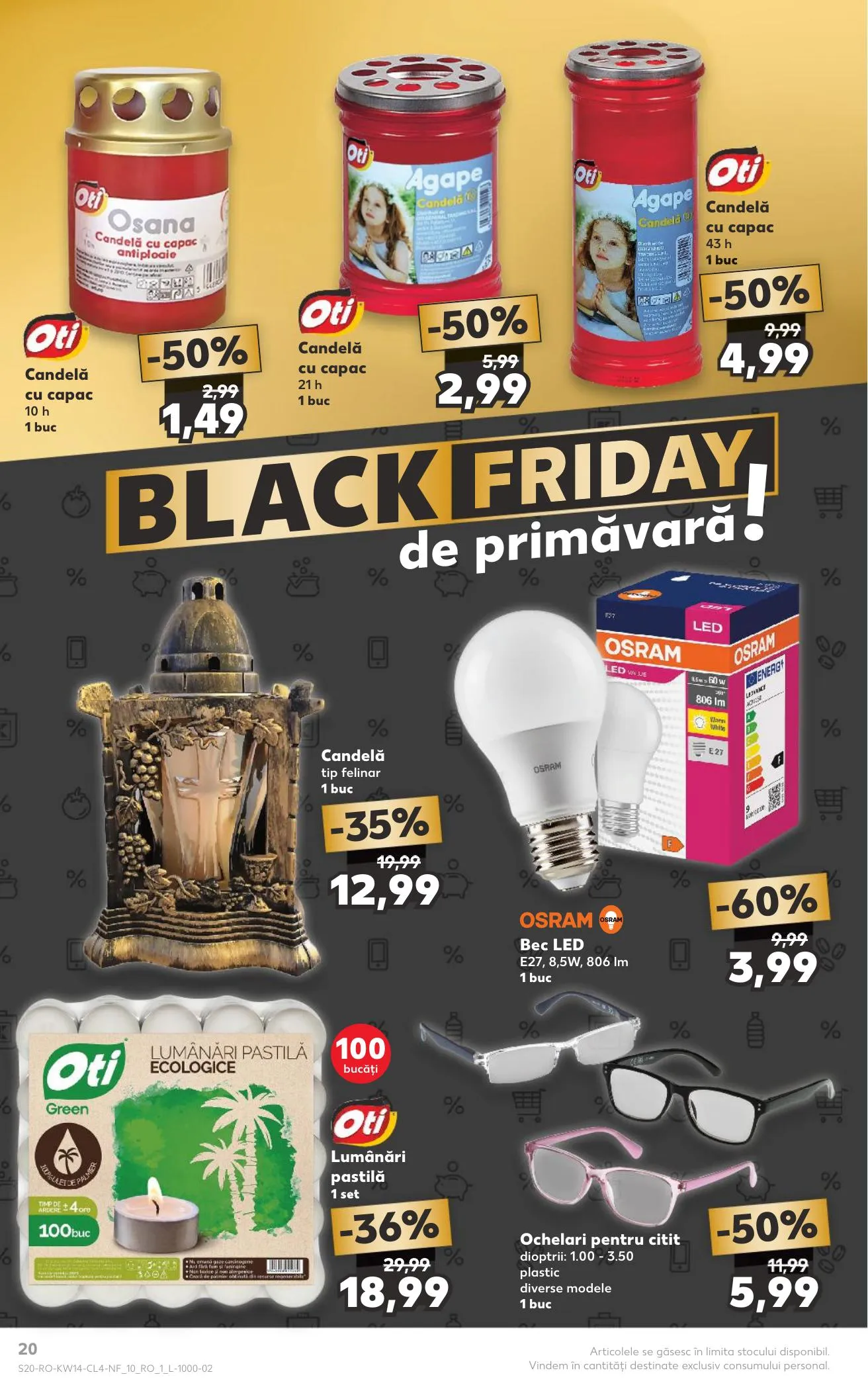 Kaufland akciós újság Románia Black Friday 04.01–04.07 – 20. oldal
