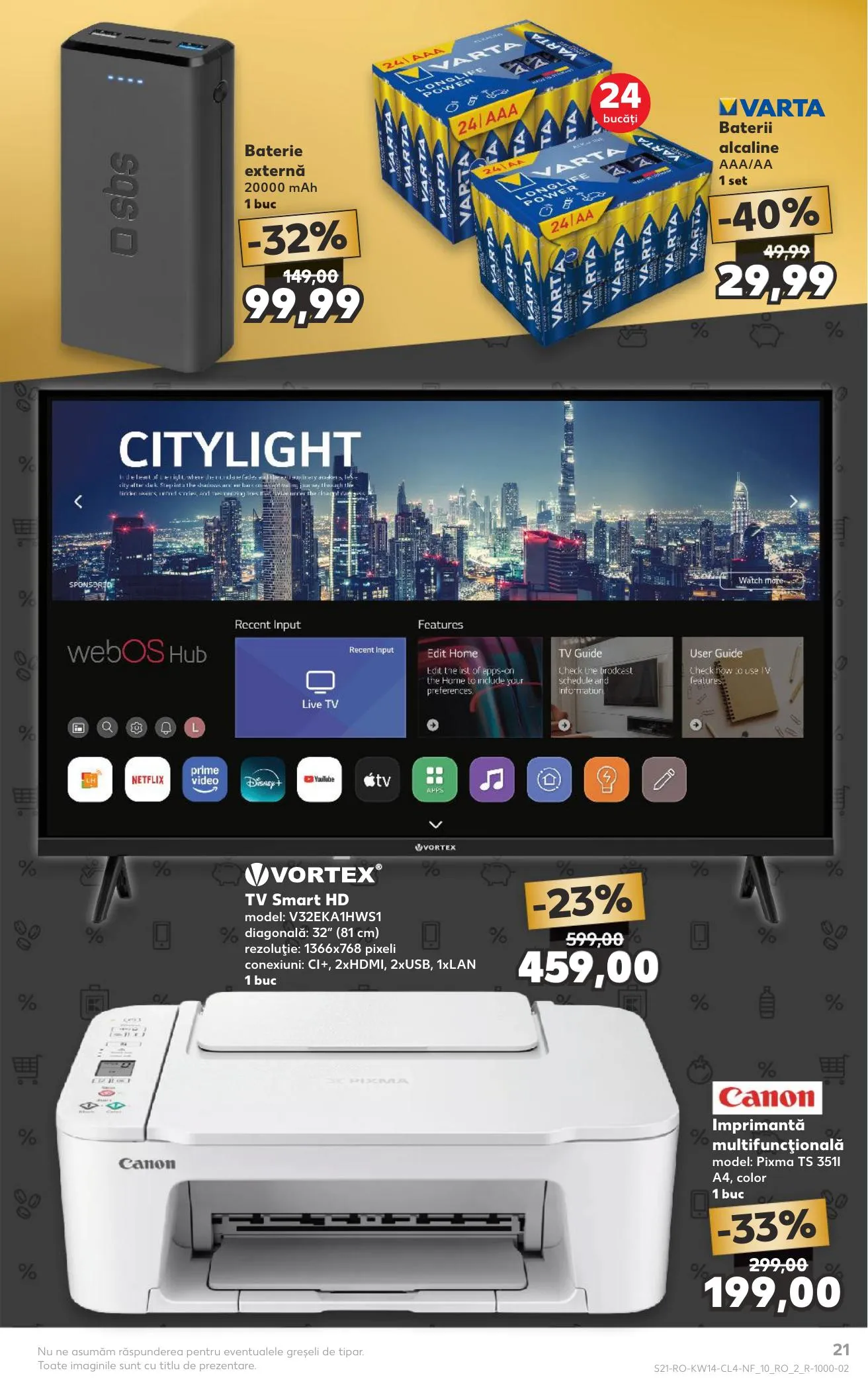 Kaufland akciós újság Románia Black Friday 04.01–04.07 – 21. oldal