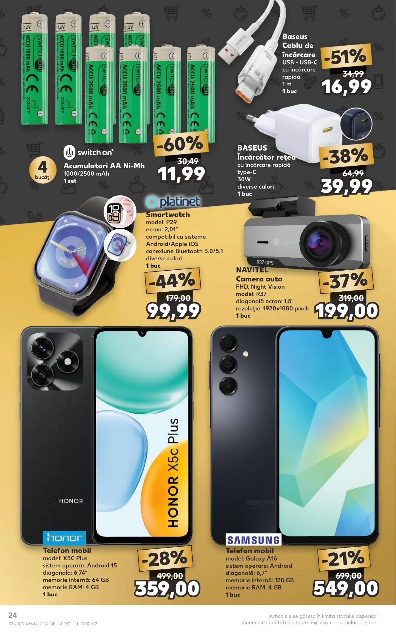 Kaufland akciós újság Románia Black Friday 04.01–04.07 – 24. oldal