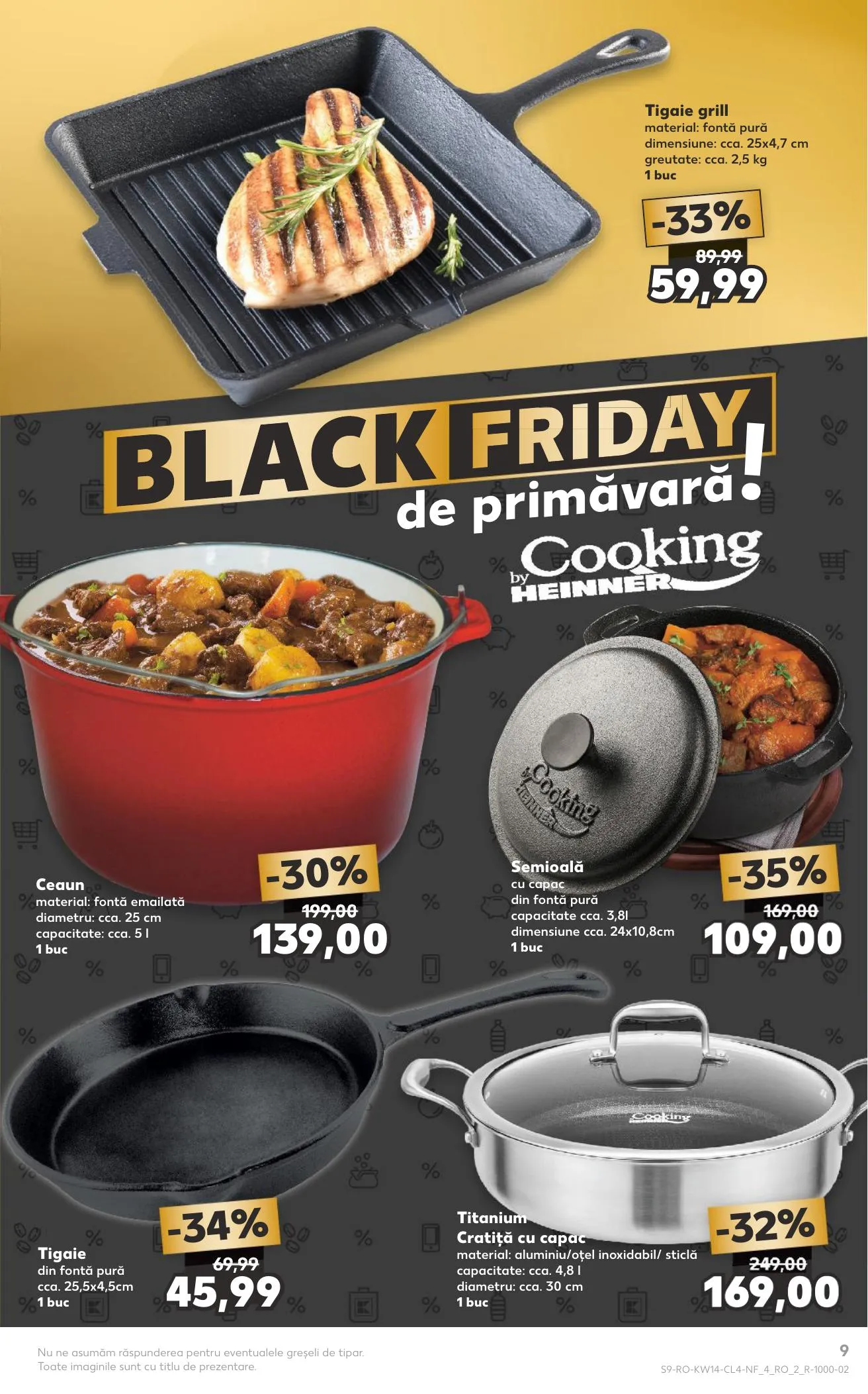 Kaufland akciós újság Románia Black Friday 04.01–04.07 – 9. oldal