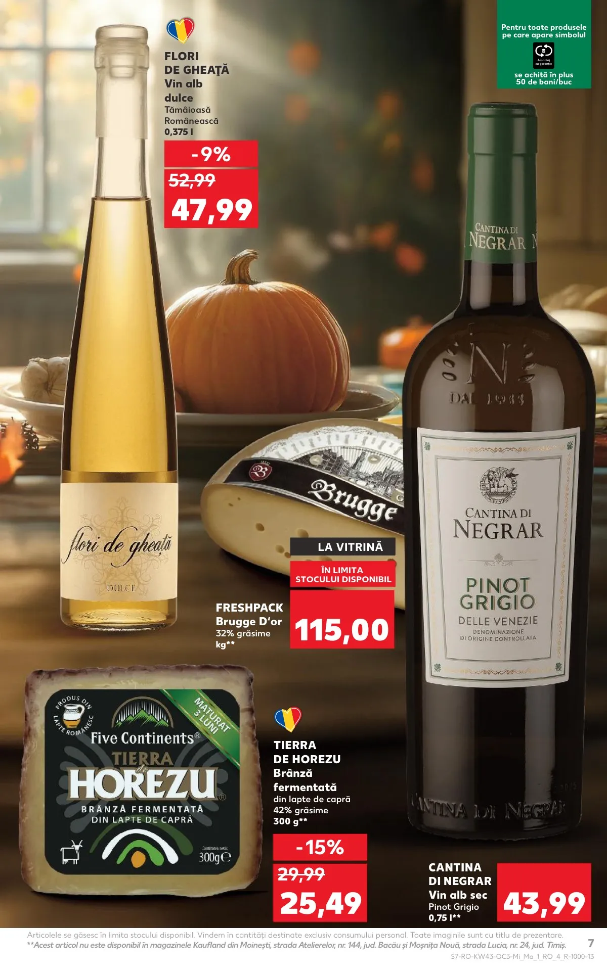Kaufland akciós újság Románia Bor katalógus 10.22–10.28 – 7. oldal