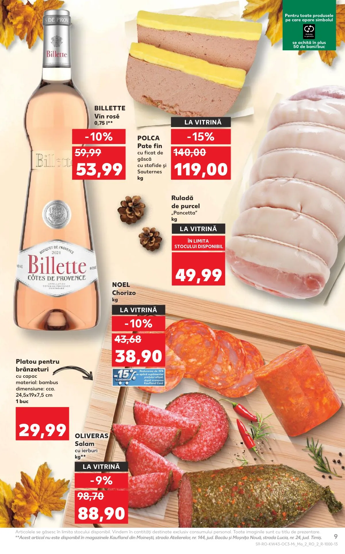 Kaufland akciós újság Románia Bor katalógus 10.22–10.28 – 9. oldal