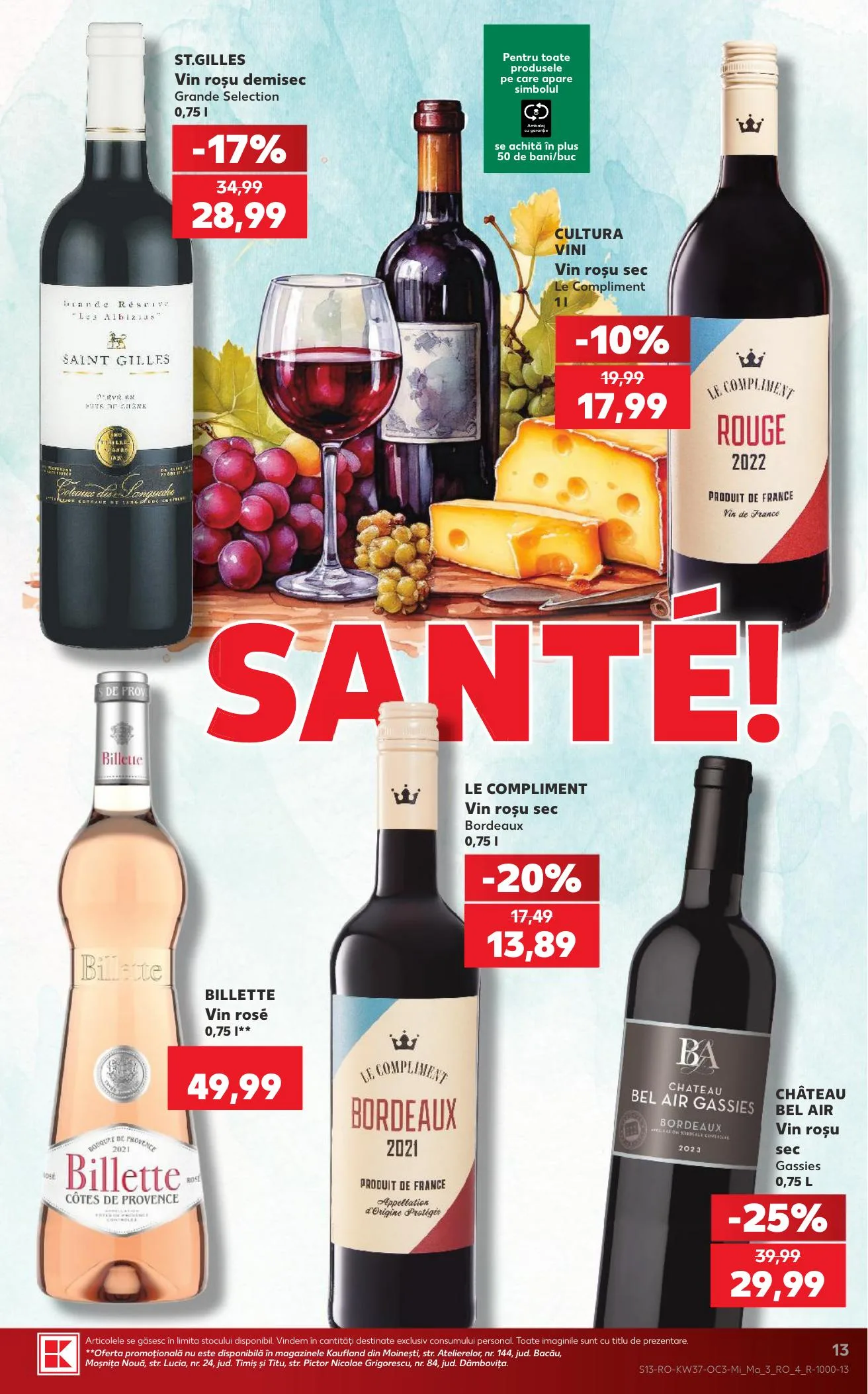 Kaufland akciós újság Románia Edesseg 09.09–09.15 – 13. oldal