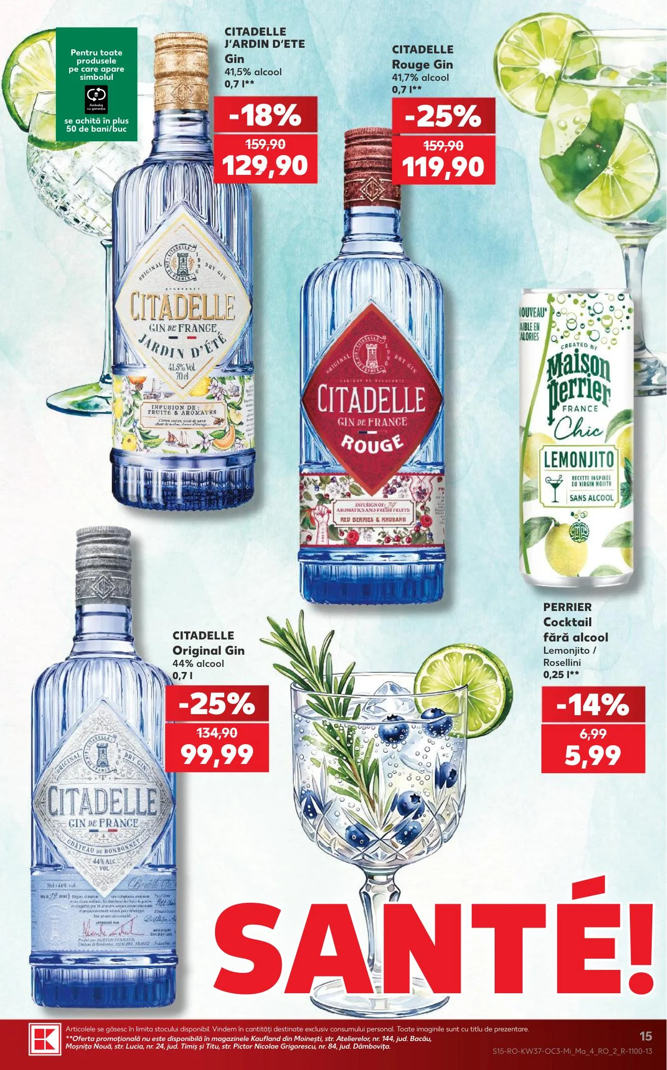 Kaufland akciós újság Románia Edesseg 09.09–09.15 – 15. oldal