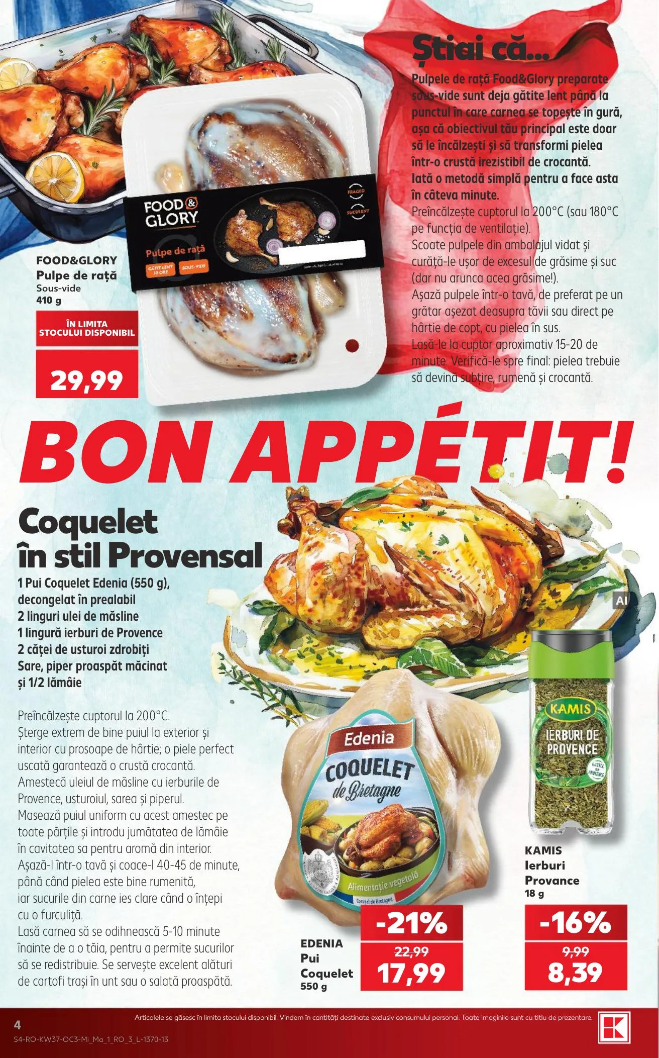 Kaufland akciós újság Románia Edesseg 09.09–09.15 – 4. oldal