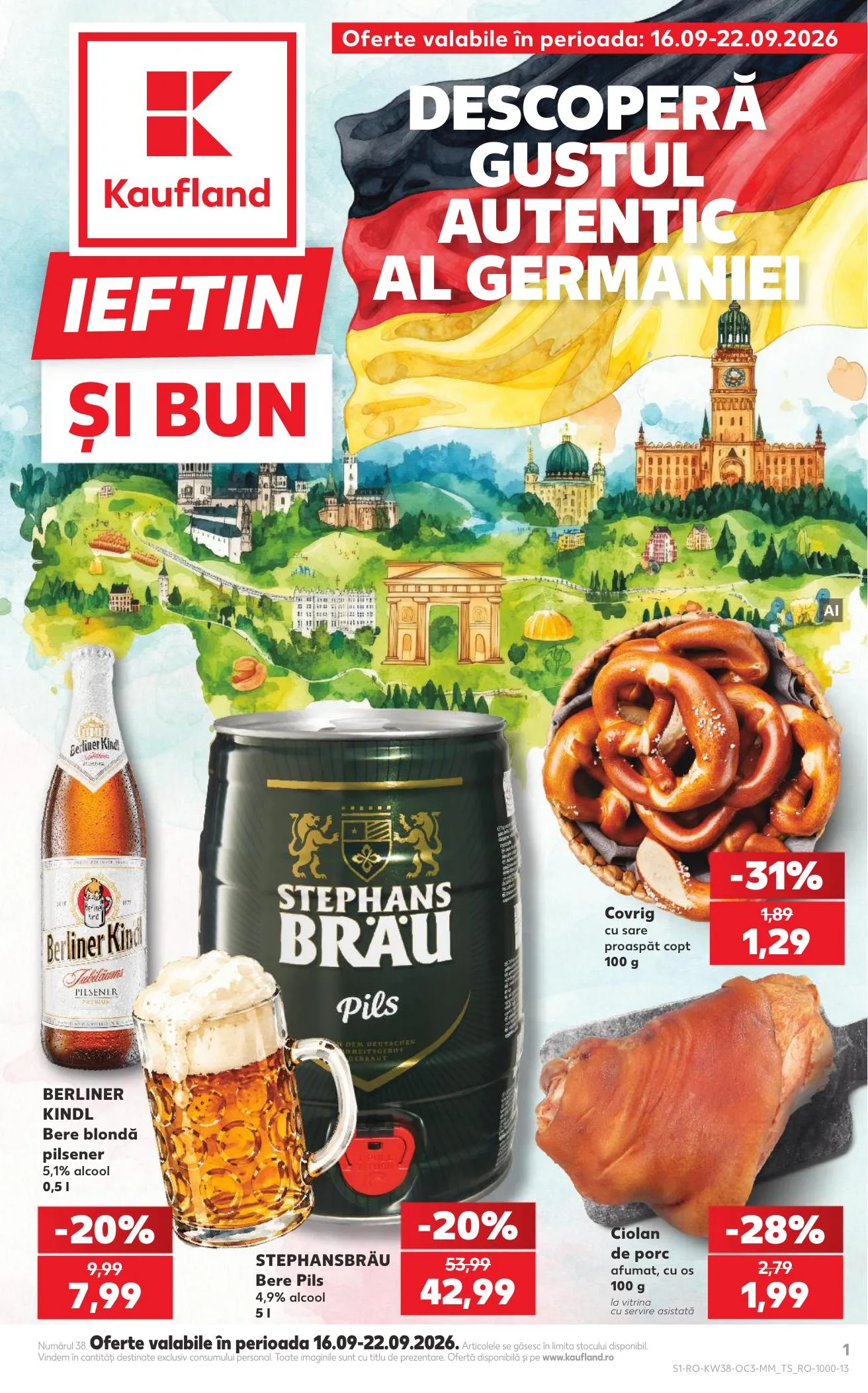 Kaufland akciós újság Románia Edesseg 09.16–09.22