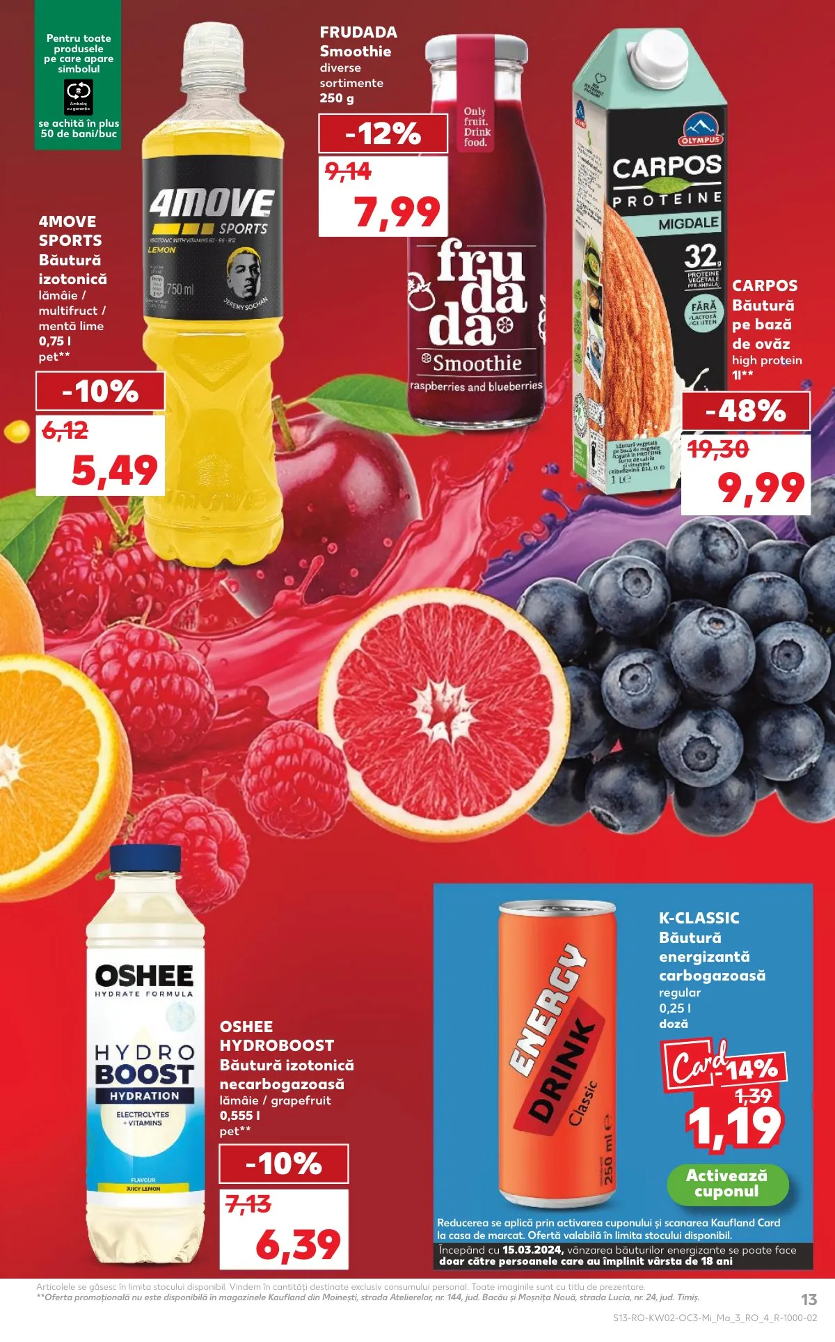 Kaufland akciós újság Románia egészség 01.07–01.13 – 13. oldal