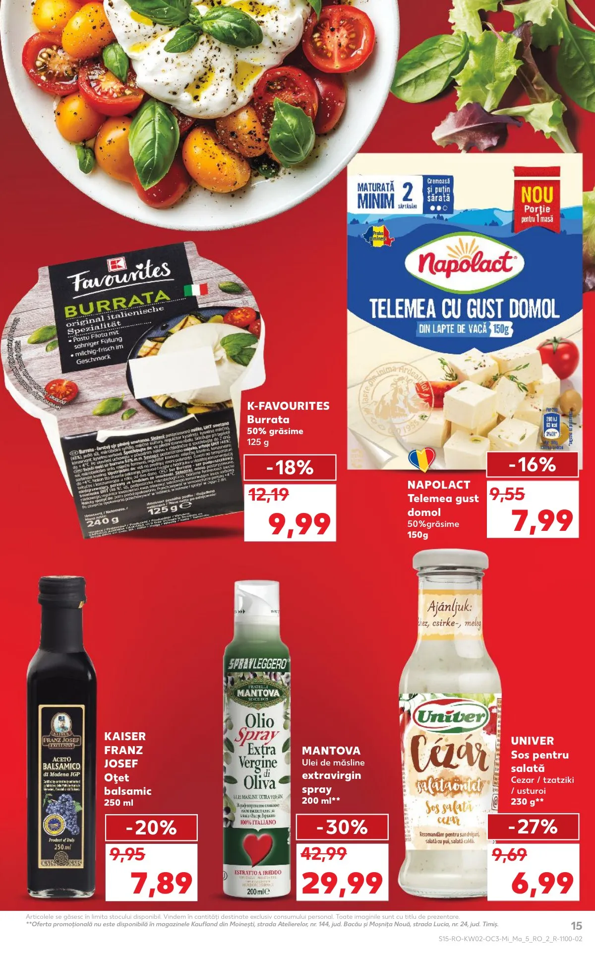 Kaufland akciós újság Románia egészség 01.07–01.13 – 15. oldal