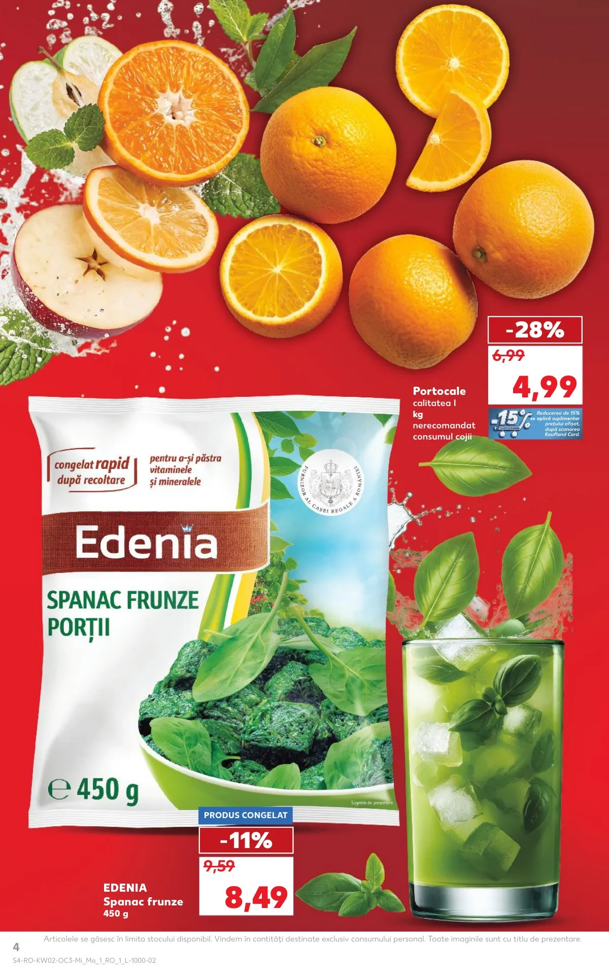 Kaufland akciós újság Románia egészség 01.07–01.13 – 4. oldal