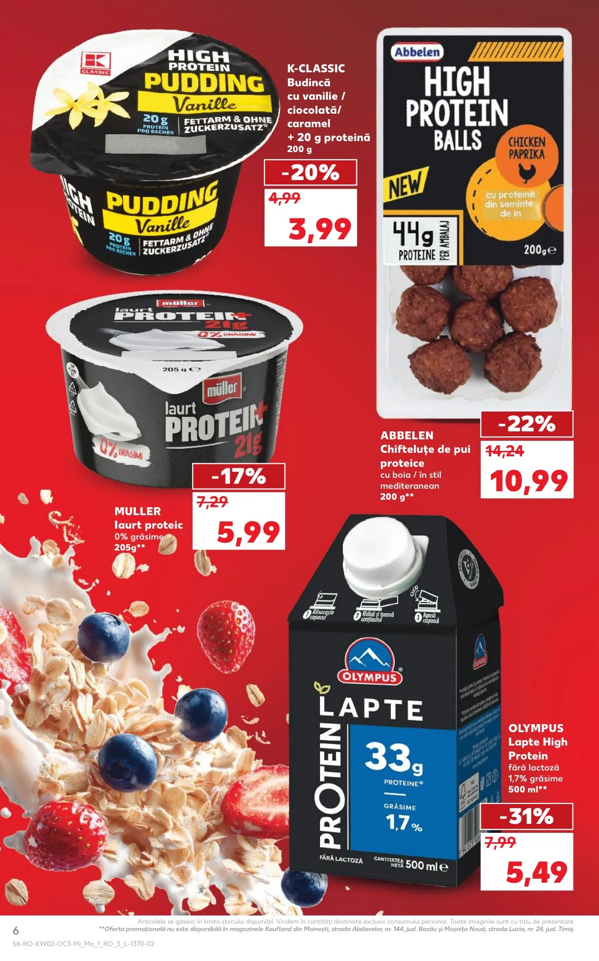 Kaufland akciós újság Románia egészség 01.07–01.13 – 6. oldal
