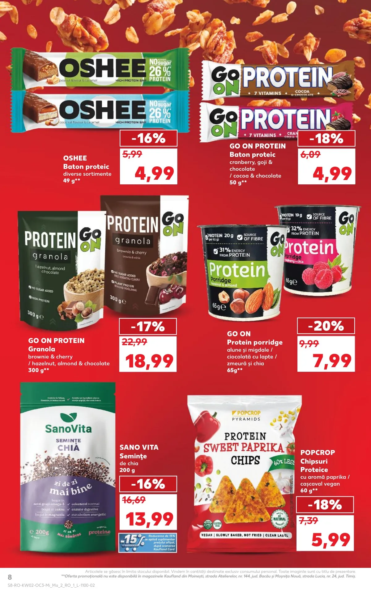 Kaufland akciós újság Románia egészség 01.07–01.13 – 8. oldal