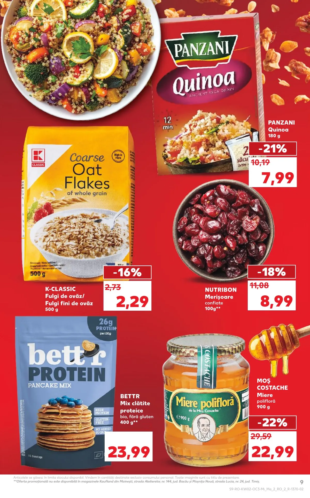 Kaufland akciós újság Románia egészség 01.07–01.13 – 9. oldal