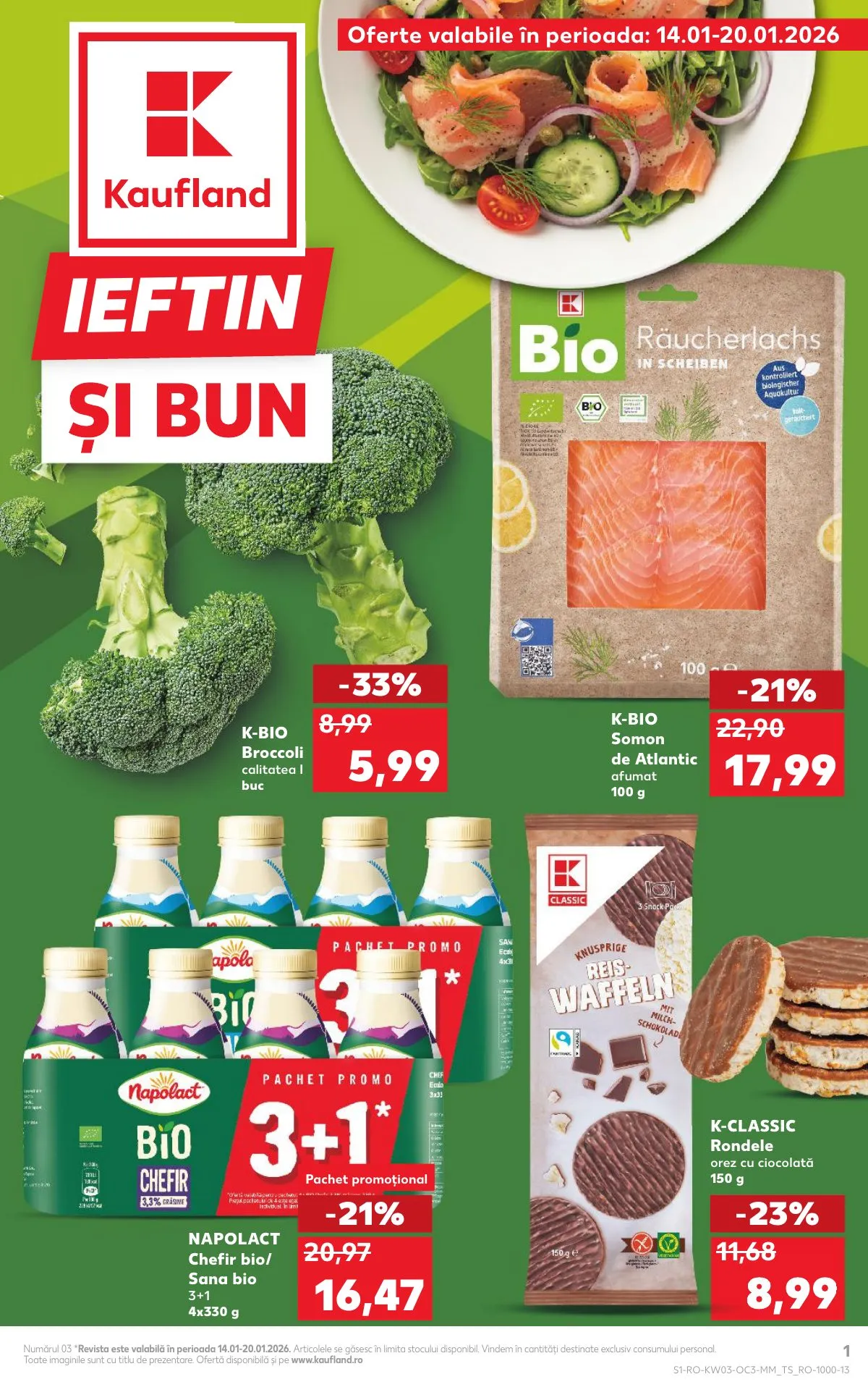 Kaufland akciós újság Románia egészség 01.14–01.20