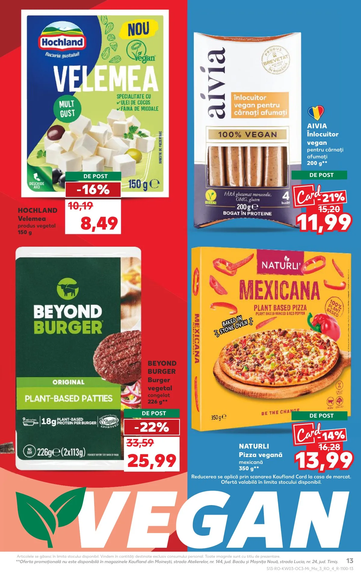 Kaufland akciós újság Románia egészség 01.14–01.20 – 13. oldal
