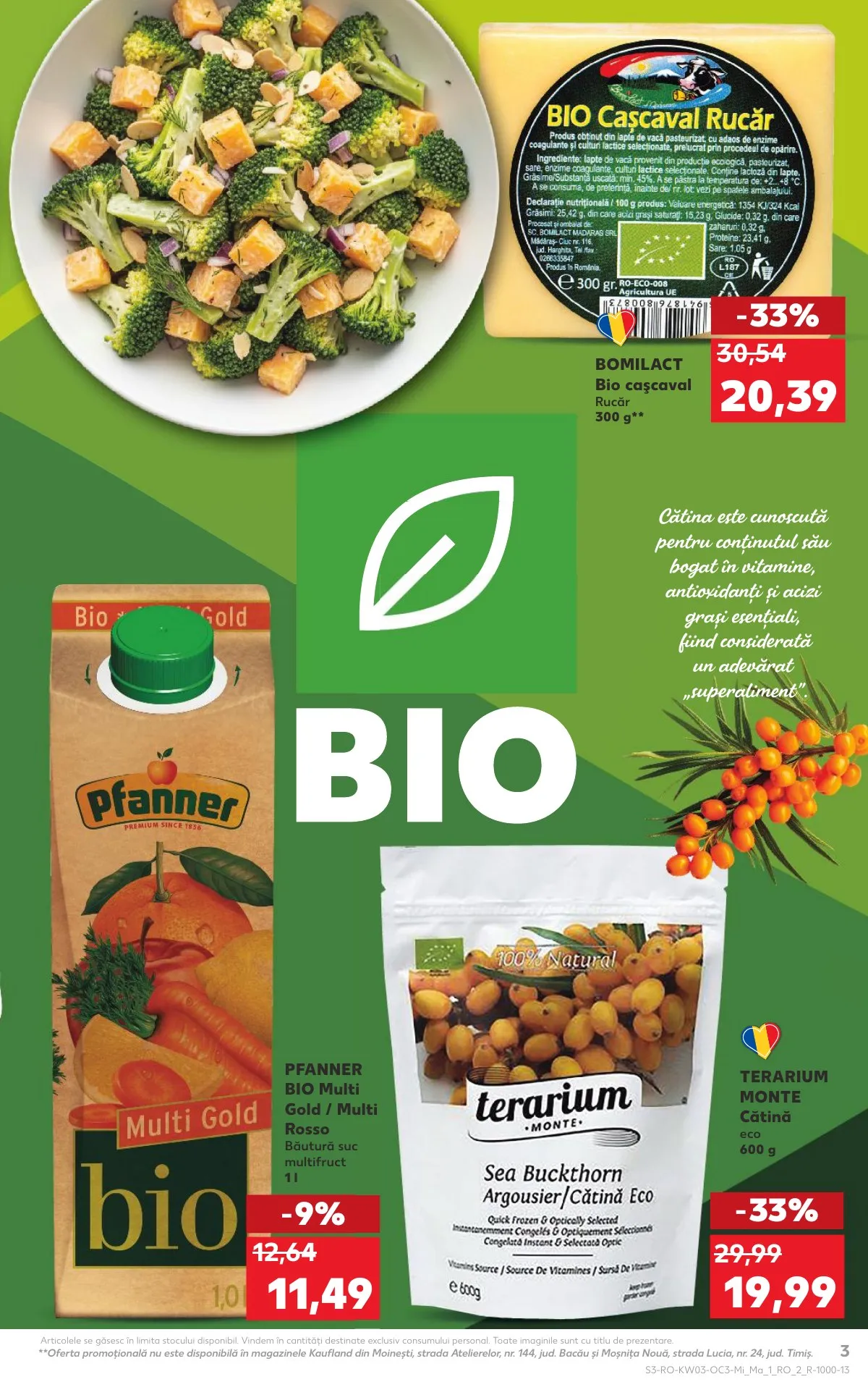 Kaufland akciós újság Románia egészség 01.14–01.20 – 3. oldal