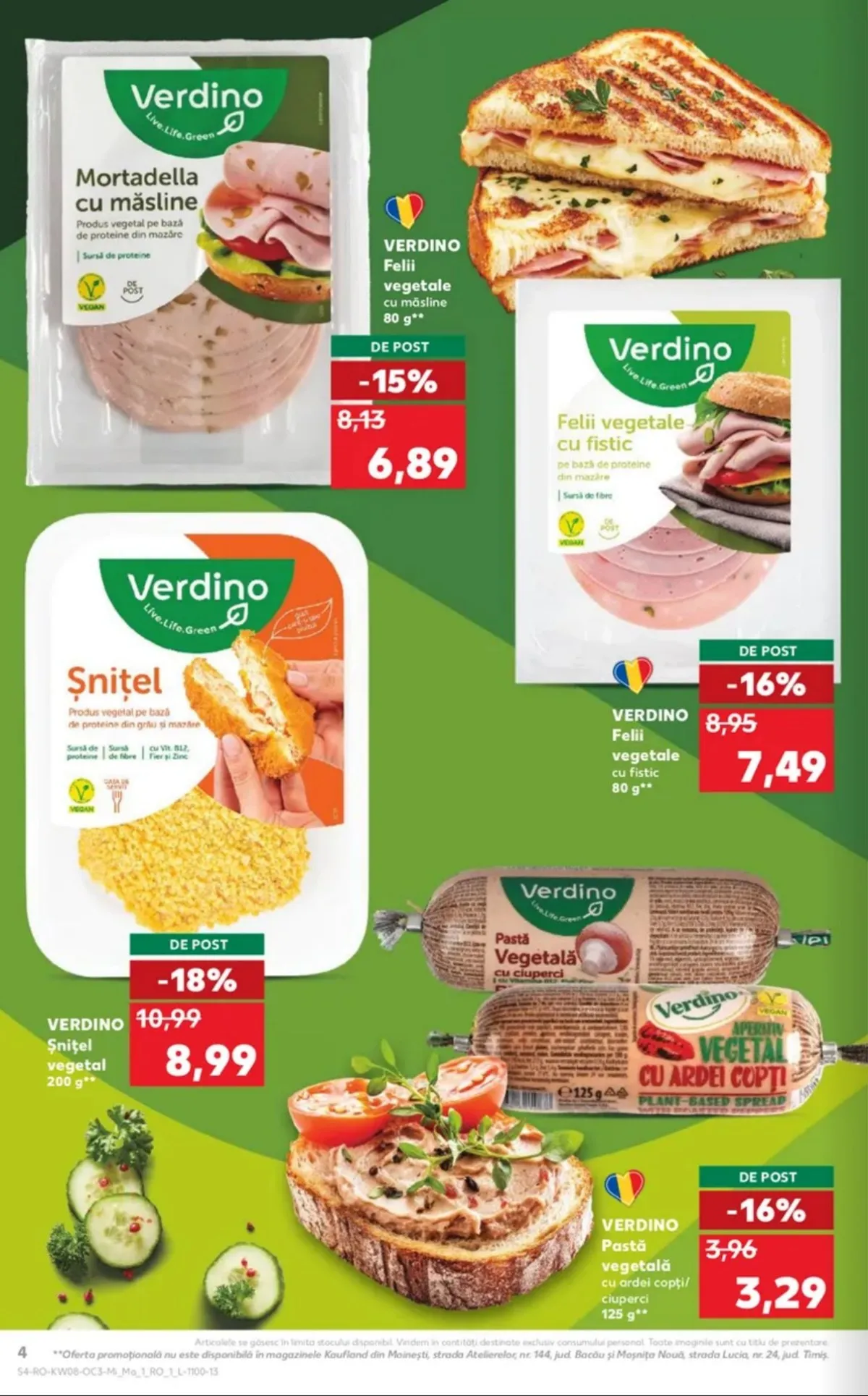 Kaufland akciós újság Románia egészség 02.18–02.24 – 4. oldal