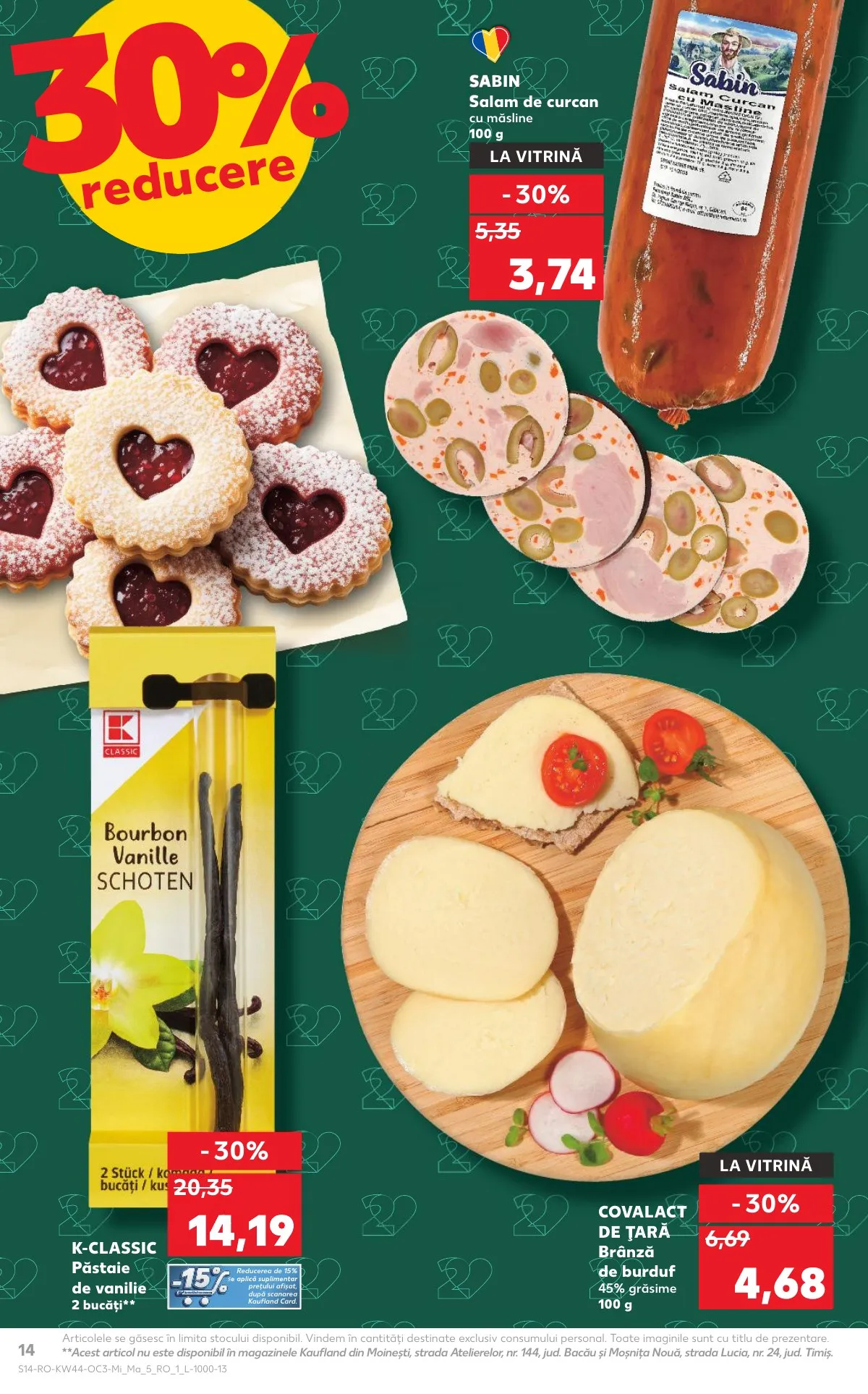 Kaufland akciós újság Románia etel ajanlatok 10.29–11.04 – 14. oldal