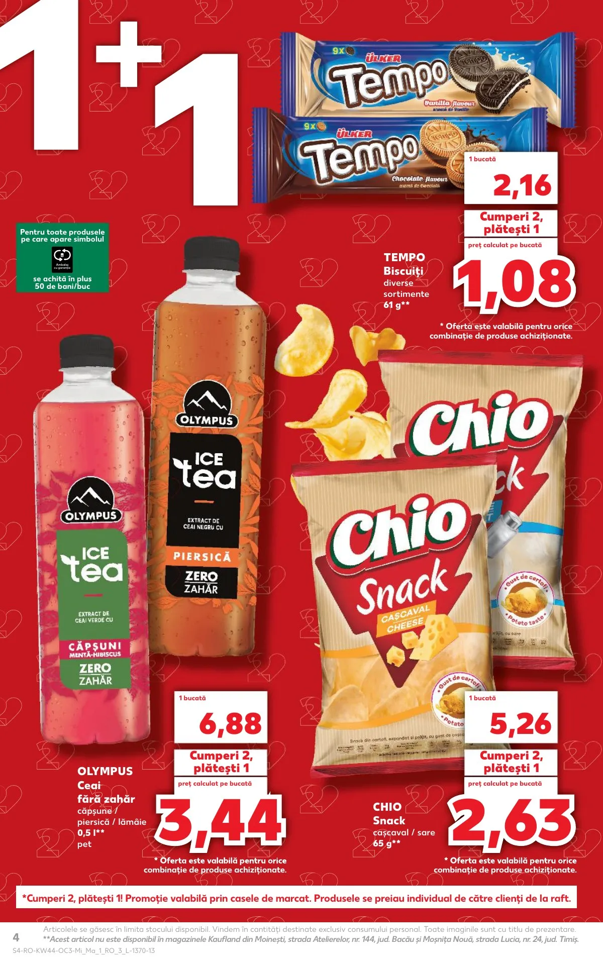 Kaufland akciós újság Románia etel ajanlatok 10.29–11.04 – 4. oldal