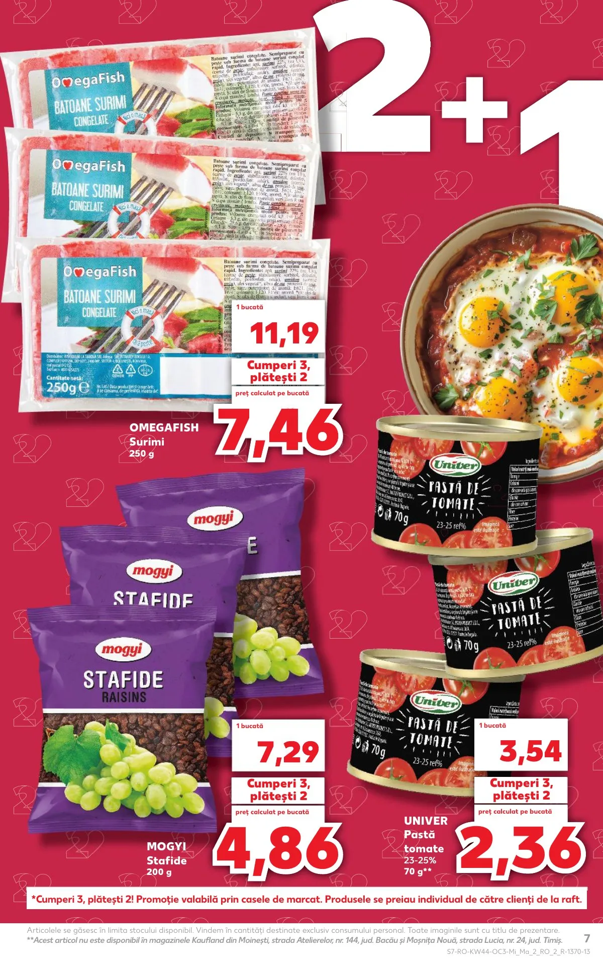 Kaufland akciós újság Románia etel ajanlatok 10.29–11.04 – 7. oldal