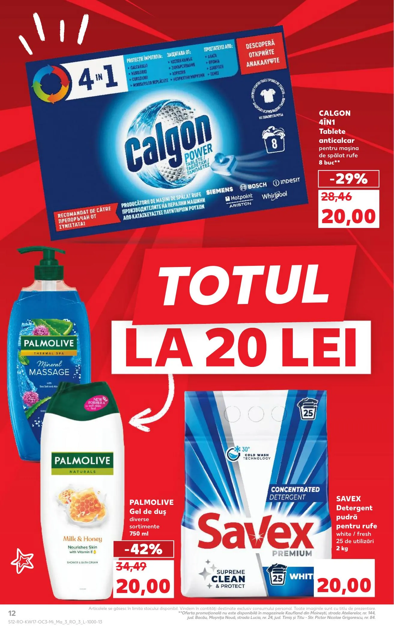 Kaufland akciós újság Románia Etel 04.22–04.28 – 12. oldal