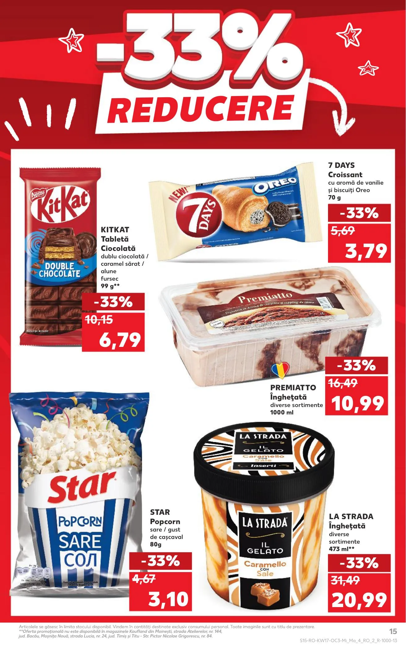 Kaufland akciós újság Románia Etel 04.22–04.28 – 15. oldal