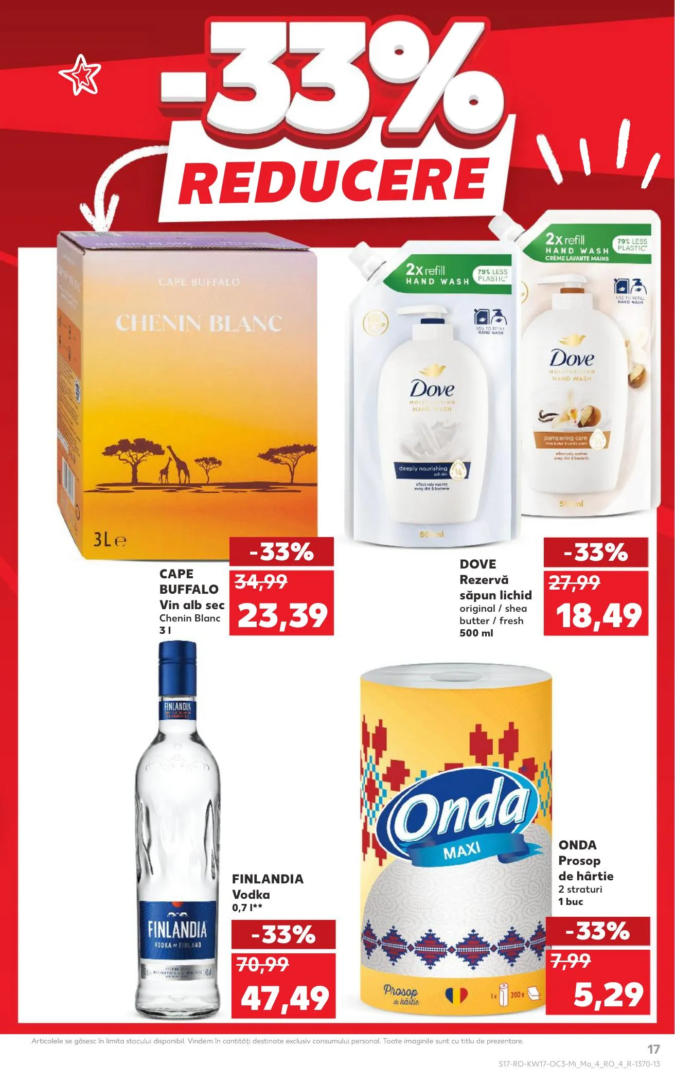 Kaufland akciós újság Románia Etel 04.22–04.28 – 17. oldal