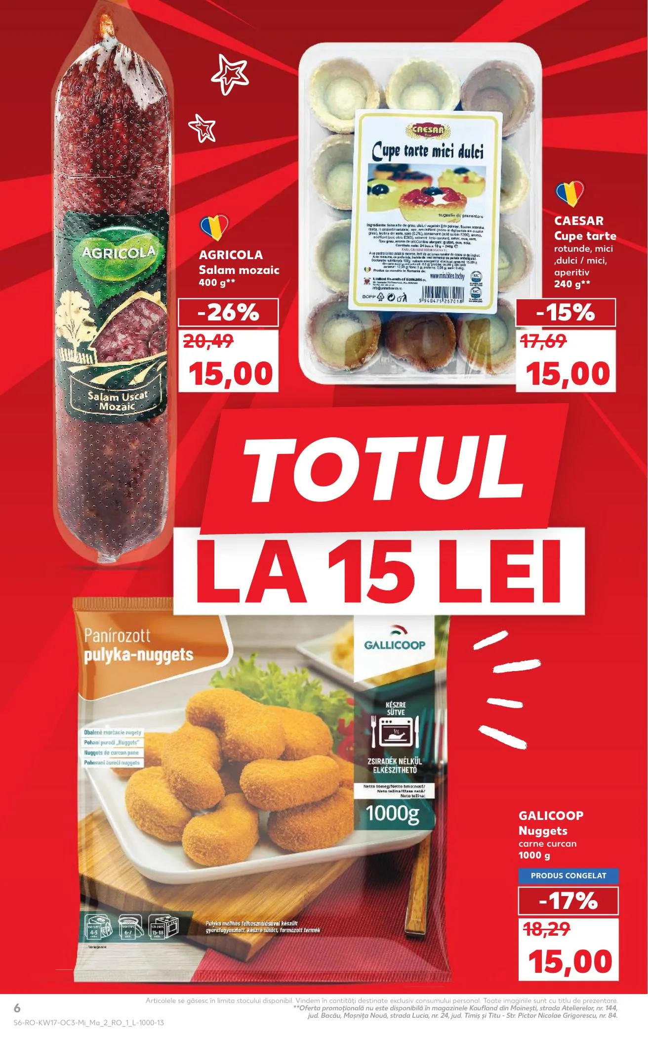 Kaufland akciós újság Románia Etel 04.22–04.28 – 6. oldal