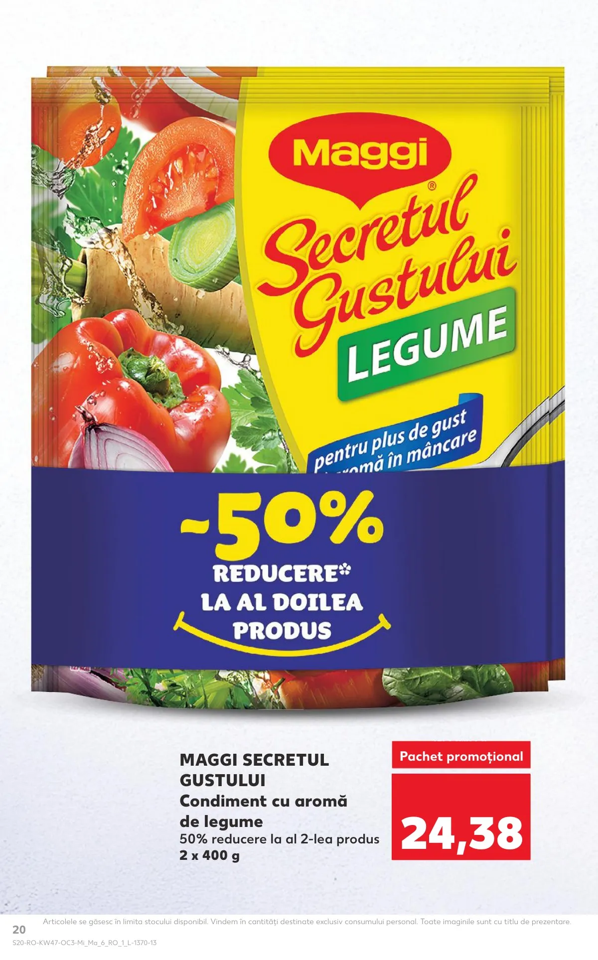 Kaufland akciós újság Románia Extra 11.19–11.25 – 20. oldal