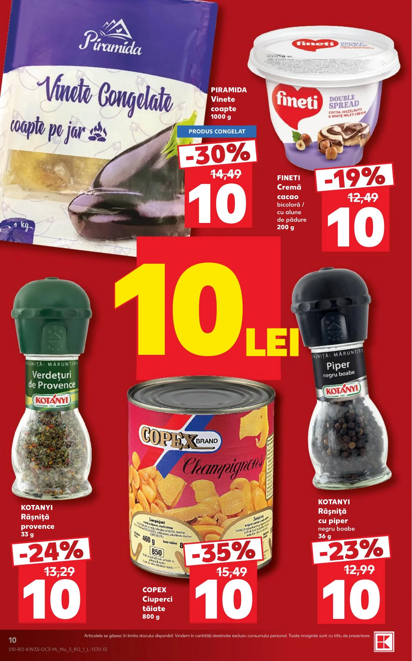 Kaufland akciós újság Románia Extra 08.12–08.18 – 10. oldal