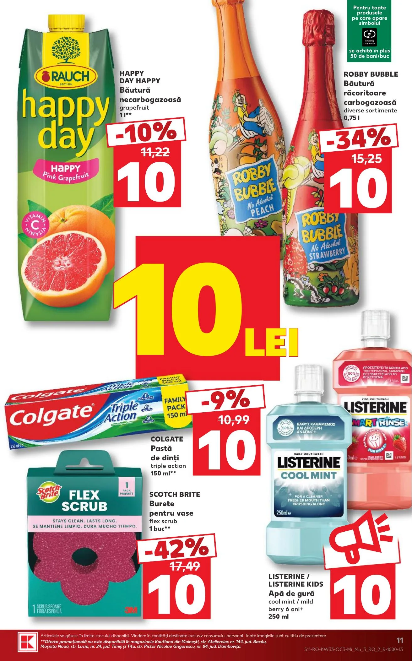 Kaufland akciós újság Románia Extra 08.12–08.18 – 11. oldal