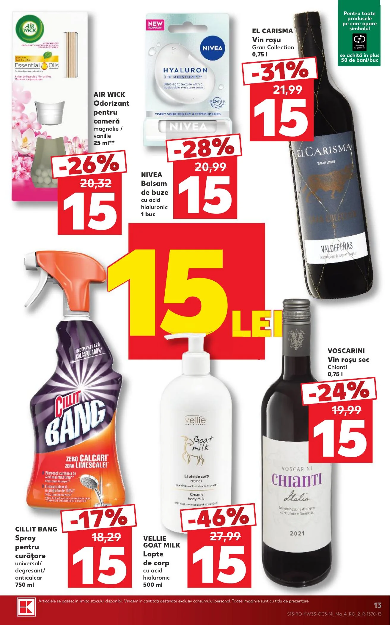 Kaufland akciós újság Románia Extra 08.12–08.18 – 13. oldal
