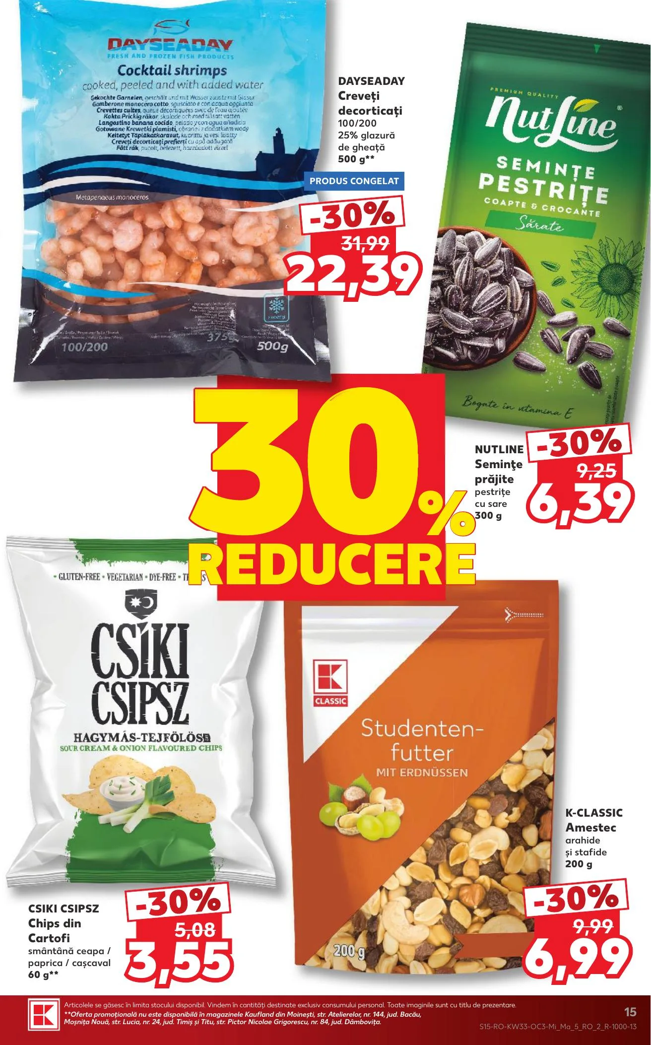 Kaufland akciós újság Románia Extra 08.12–08.18 – 15. oldal