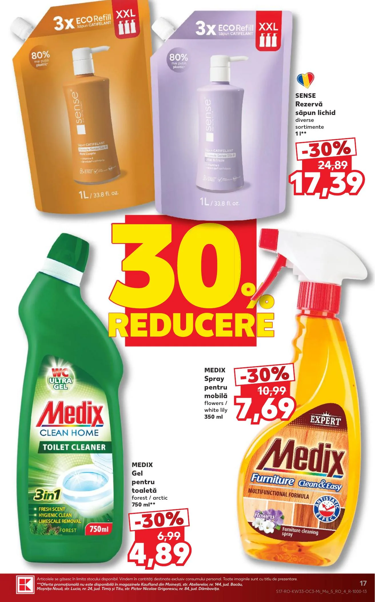 Kaufland akciós újság Románia Extra 08.12–08.18 – 17. oldal