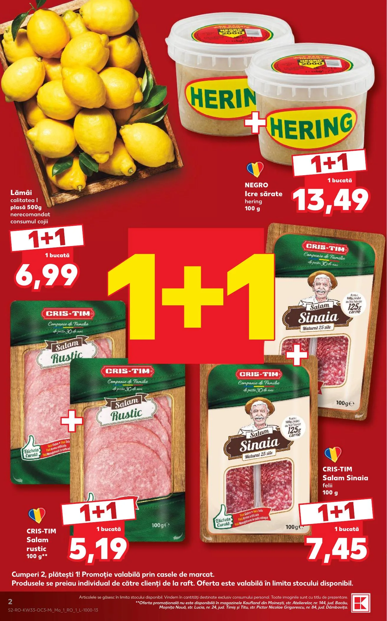 Kaufland akciós újság Románia Extra 08.12–08.18 – 2. oldal