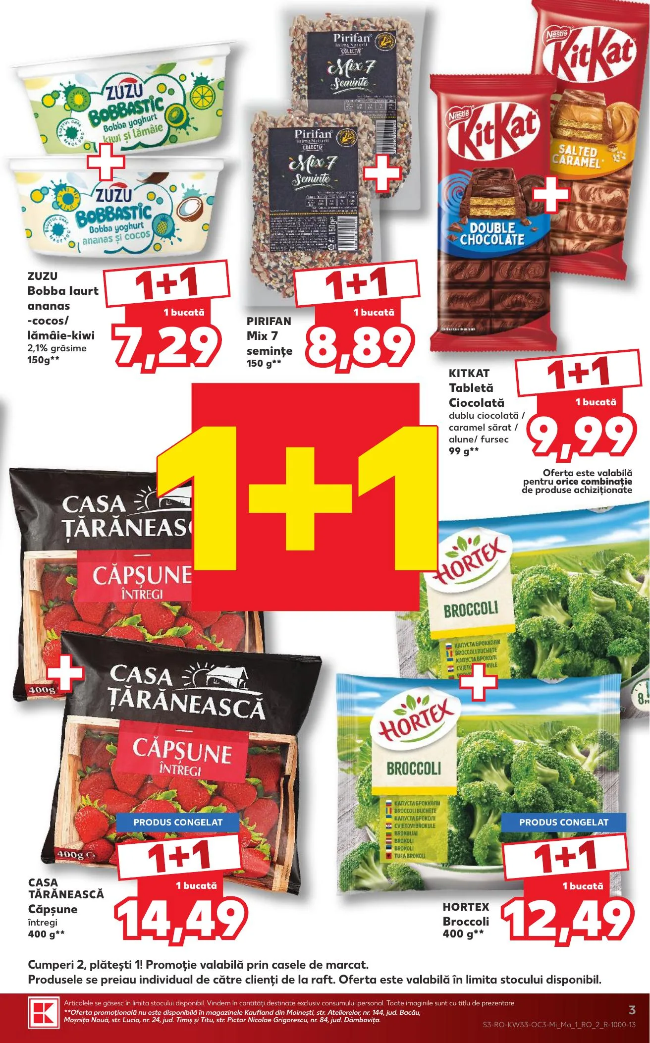 Kaufland akciós újság Románia Extra 08.12–08.18 – 3. oldal