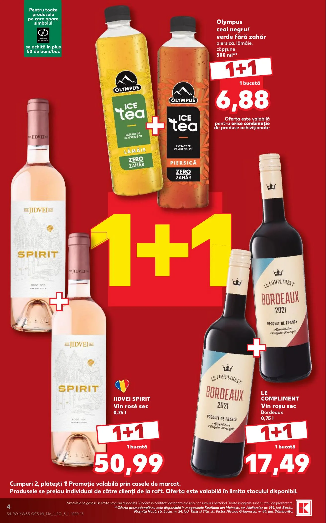Kaufland akciós újság Románia Extra 08.12–08.18 – 4. oldal