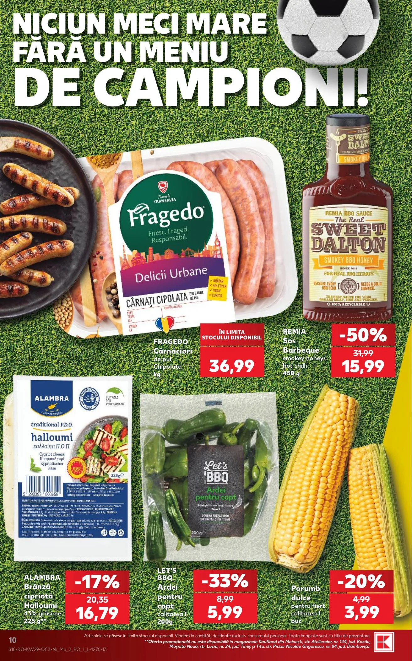 Kaufland akciós újság Románia Foci VB 07.15–07.21 – 10. oldal