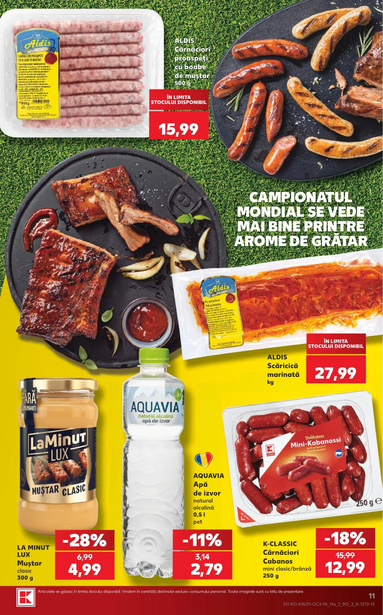 Kaufland akciós újság Románia Foci VB 07.15–07.21 – 11. oldal