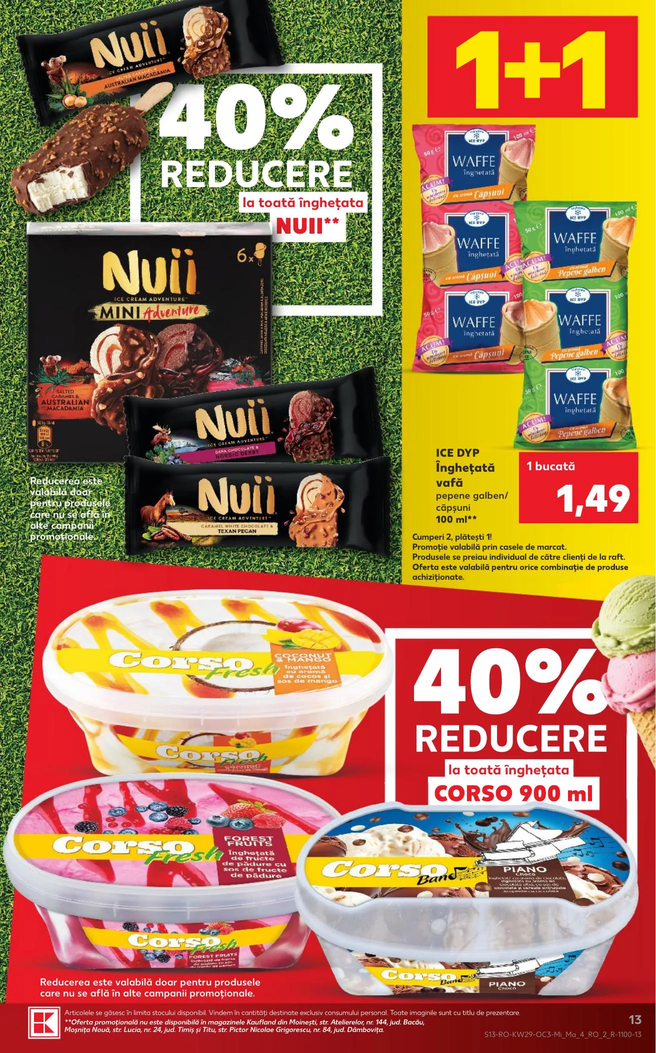 Kaufland akciós újság Románia Foci VB 07.15–07.21 – 13. oldal