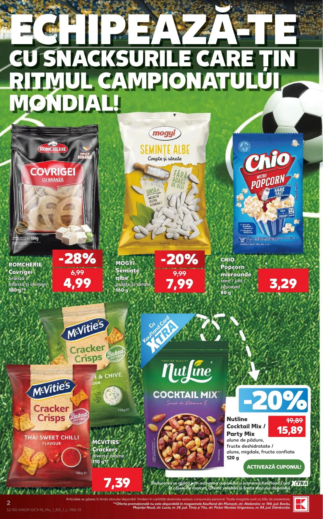 Kaufland akciós újság Románia Foci VB 07.15–07.21 – 2. oldal
